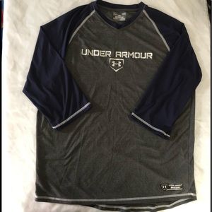 Men’s Under Armour Baseball 3/4 Sleeve